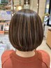 【NEW OPEN記念】白髪ぼかしハイライト(メッシュ)+カラー+Tr￥14300