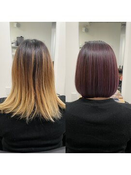 アンダーバーホワイト 阪神西宮店(_WHITE) UPTOGLOSトリートメントカラー　ピンク