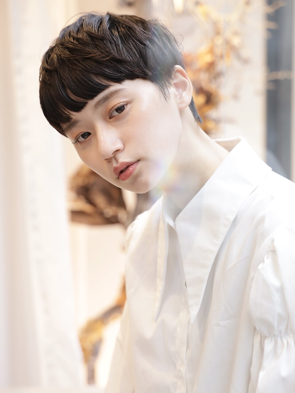 黒留袖 マッシュ シルエットマッシュ 黒髪 トリートメント：L052611040｜シン(syn