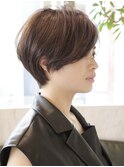 大人マッシュショート/丸みショート/イメチェン/30代40代50代