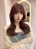 ボタン シブヤ(VOTAN SHIBUYA)&nbsp;韓国/前髪/顔まわり/カシスピンク/暖色カラー