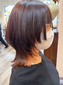 デザインウルフカット パーソナルカラー診断/ショート