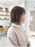 【OORRY.etwa】透け感オリーブグレージュ