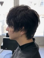 フイ 自由が丘(men's salon Hui)&nbsp;メンズ/アップバング/ツーブロックマッシュ/束感ショート/波巻き