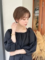 ルービック(Rubik's)&nbsp;小顔ブラウンカラー×大人ショート