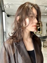 スクリーンギンザメゾン 銀座(SCREEN GINZA MAISON.)&nbsp;クラゲヘアー/小顔に見せるヘア/ココアベージュ/銀座