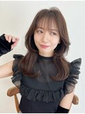 【フォルテ千鶴】グレーベージュレイヤーロング