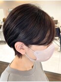 くせ毛を活かしたショートスタイル