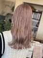 ヘアーメイクパーソナル ミルクティーピンク