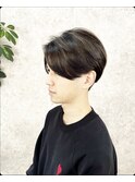 韓国風メンズヘア