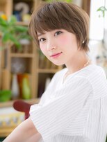 カバーヘア イヴ 戸頭店(COVER HAIR EVE)&nbsp;インナーカラー前下がり小顔マッシュショートc5戸頭20代30代40代