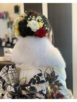 ビジョルノ つくばみどりの店(Begiorno)&nbsp;20代30代40代♪お呼ばれ大人かわいい編み込み風アレンジ