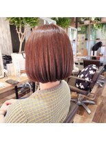 グッドネイバーズ 流山おおたかの森店(GOOD NEIGHBORS) ボブ、アプリコットオレンジ