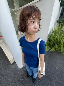 マカロンコワフュールドウシワカマル(macaron coiffure de ushiwakamaru) フェイスレイヤーパーマ