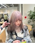 ミルクティーカラー/エンドカラー