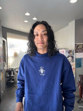 ダニーコウベ(Danny kobe) ロン毛ウェーブ