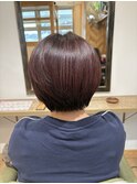 ブリーチなしで叶えるラズベリーピンクカラー