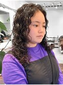 原宿ミディアムパーマミディアムレイヤースパイラルパーマウルフ