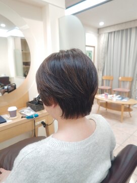 松本平太郎美容室 銀座パートフォー(PART4) レイヤーショート ◎20代 30代 40代