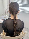 ラメワックスタイトアレンジ