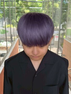 フェノメノン 栄店(PHENOMENON) メンズ/2ブリーチカラー/パープル