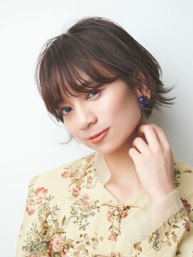 エトル バイ コムマティス 恵比寿駅前店(etre by comme Matisse) 小顔カット×透明感カラー[恵比寿駅/髪質改善/オリーブグレー]