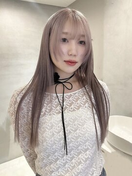 ペレ アネックス 大阪梅田茶屋町店(PELE ANNEX) 黒髪カタログ/クラゲヘアー/オリーブグレー/梅田