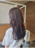 ラベンダーカラー　シルクヴェールカラー