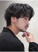 原宿メンズルーズシャドウパーマ波巻スパイラルパーマ30代fifth