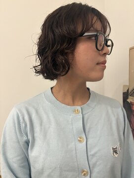 ニーム 栄(nimes) kaon  ボブパーマ　ボブレイヤーパーマ