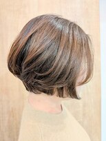 ヘアサロン アンフェール(Hair Salon Amfaire) 小林/オークルベージュ/ボブショート30代40代50代