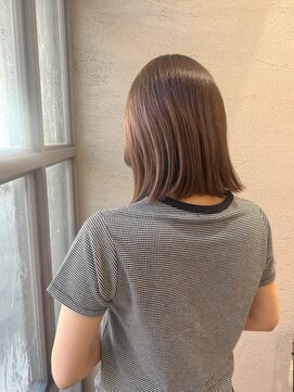 キートス(kiitos) サンドベージュ／ニュアンスカット