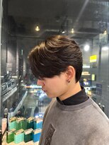 スタッド 松戸(stud. Men‘s)&nbsp;フェザーパーマ/ニュアンスパーマ/センターパート/毛流れパーマ