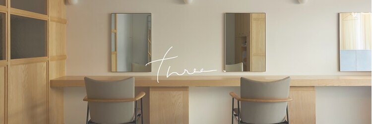 スリーオオテマエ(three. Otemae)のサロンヘッダー
