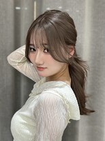 ボタン コロン 表参道 原宿(VOTAN COLON)&nbsp;韓国レイヤー/原宿韓国ヘア/原宿/顔まわりカット/ロングレイヤー