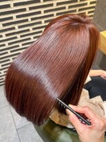 ビスコヘアー(BISCO hair) ピンクカラー