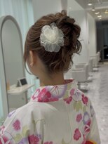 ザザ ZA/ZA 神楽坂&nbsp;ゆるっとかわいい浴衣アレンジ♪