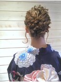 浴衣ヘアー 崩れないヘアセット 浅草Re:sta