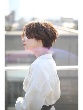レンジシ オモテサンドウ(RENJISHI omotesando) 大人可愛いナチュラルショートボブ