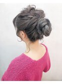 《eTONe》ふわふわ大人お団子スタイル