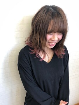 リスキーズ(RISKY'S) ミディアム外ハネ波ウェーブ