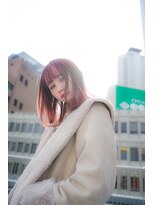 アマンドール(Aman D'or)&nbsp;『可愛いだけじゃない...かも』くすみピンク×ワンカールミディ