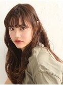 大人カジュアル×ゆるふわウェーブ