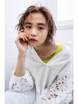 アンジェリカ 京都駅前店(ANGELICA JR) やや前下がりのボブのアレンジ