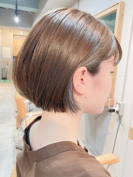 ヘアアンドライフ エジェリデイズ(hair&life egerie days) ミニボブ×小顔×インナーカラー