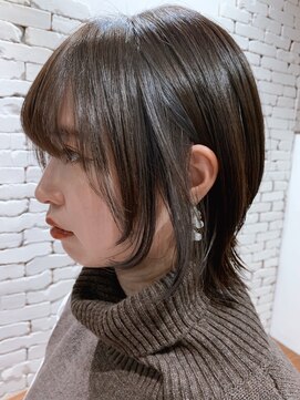 ザ カラー ラボ(THE COLOR LABO) ウルフスタイル インナーカラー チャコールグレー