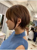津賀雅也　コンパクトショートボブ