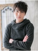 イケメン☆ニュアンスカラーサイドパートショートI
