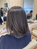 【艶髪コース◇】小顔カット+カラー＋システムトリートメント　¥12980
