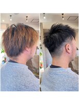 ミコノス(MYKONOS)&nbsp;刈り上げツーブロックショート